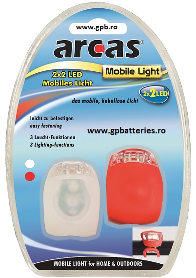 Arcas Germania lanterna FlexiLight are 2 leduri set 2 ARC-2LED-ML